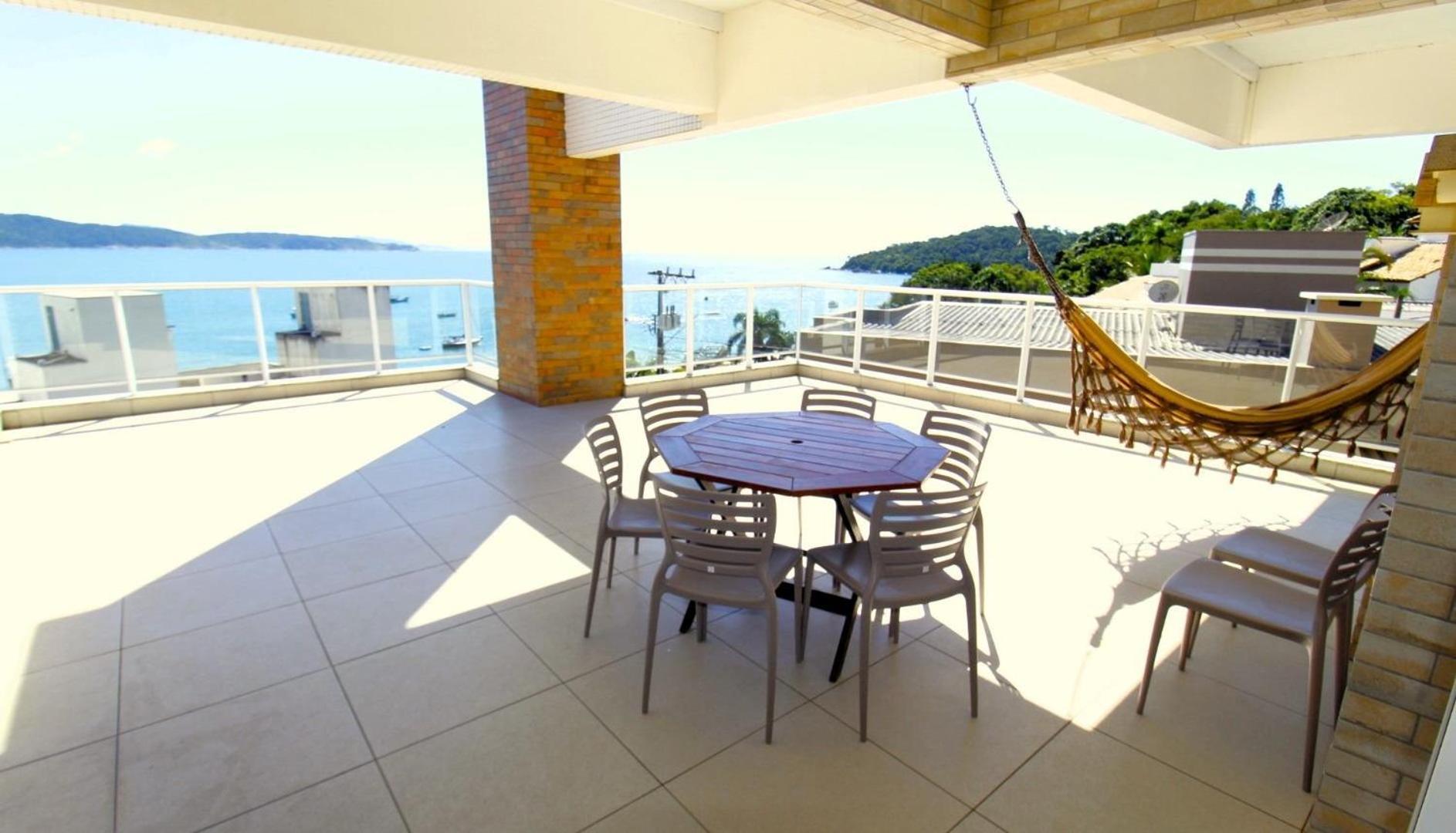 1083 - Apartamento Com Vista Para O Mar Em Bombinhas Esterno foto