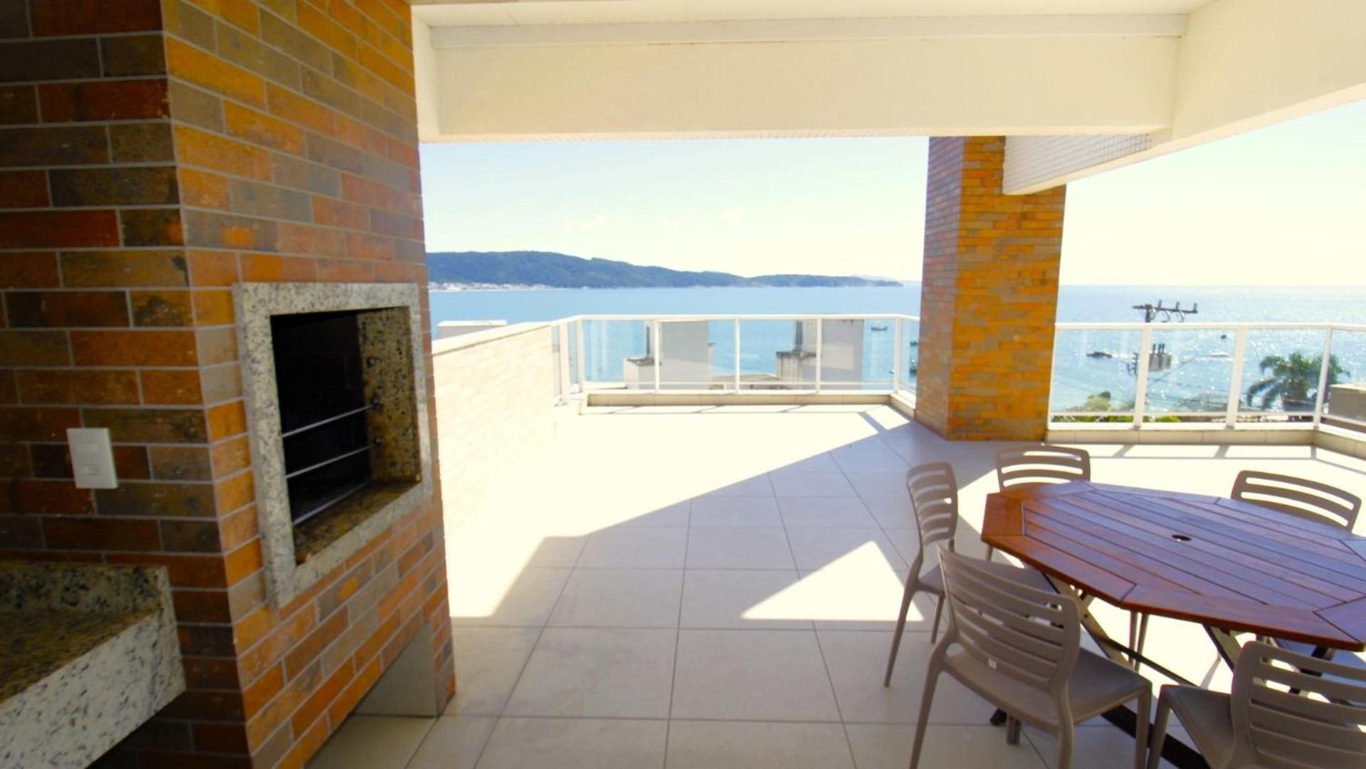 1083 - Apartamento Com Vista Para O Mar Em Bombinhas Esterno foto