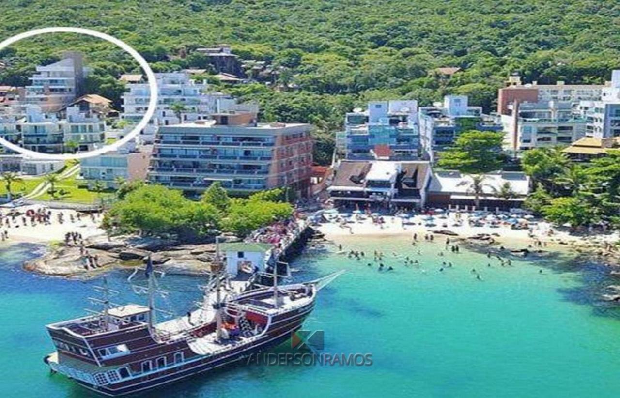 1083 - Apartamento Com Vista Para O Mar Em Bombinhas Esterno foto